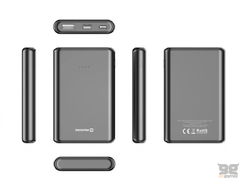 Swissten POWER LINE POWER BANK 5000 mAh 10W