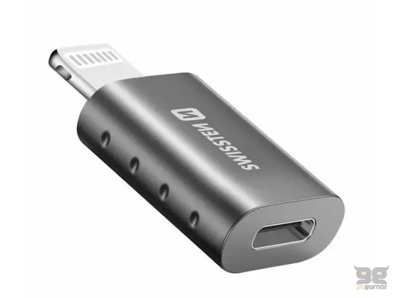 Swissten Adapter Lightning (M) / USB-C (F)