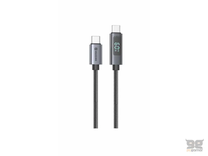 Swissten Kabl USB-C/USB-C sa LCD 1.5m