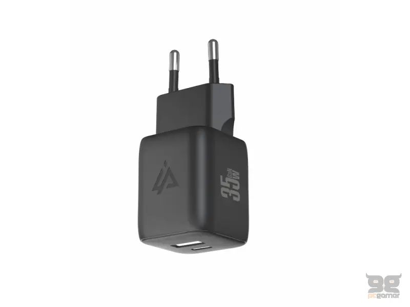iPEAX Adapter GaN 35W (USB-C + USB-A) Black