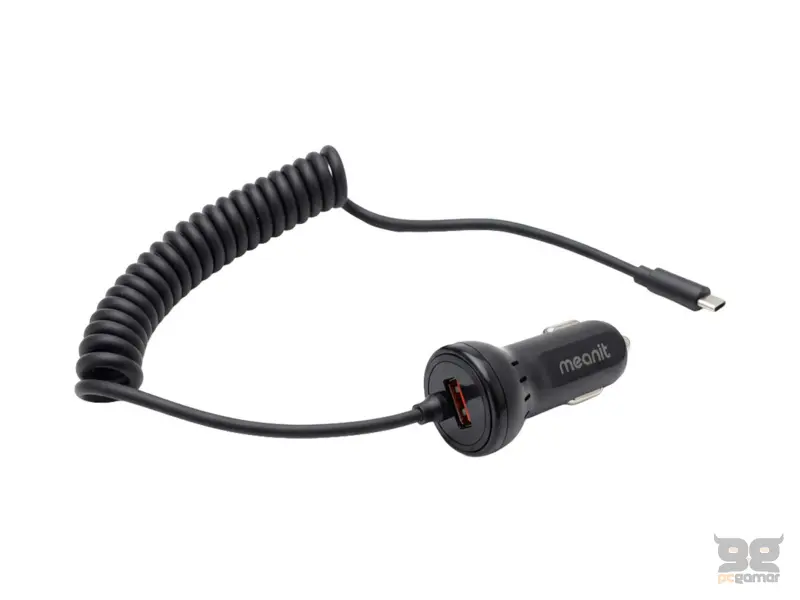 MeanIT Auto brzi punjač USB/ USB-C 20W