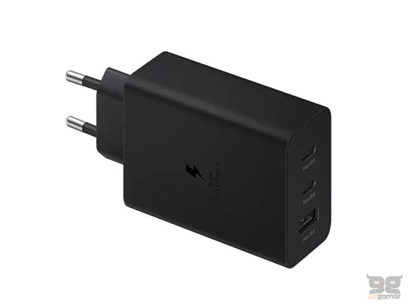 Samsung EP-T6530NBEGEU 65W Power Adapter Trio Crni