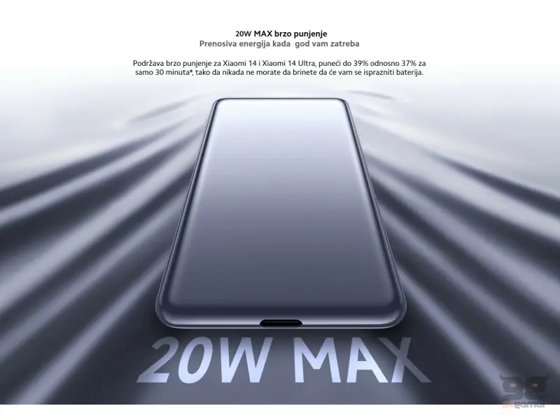 Xiaomi Ultra Slim Power Bank 5000mAh GL