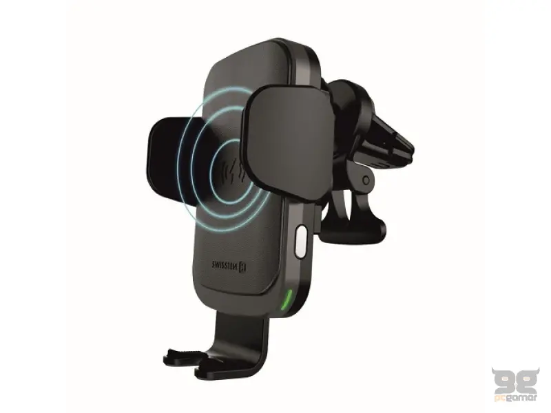 Swissten Car holder with wireless charger, S-grip W2-AV5