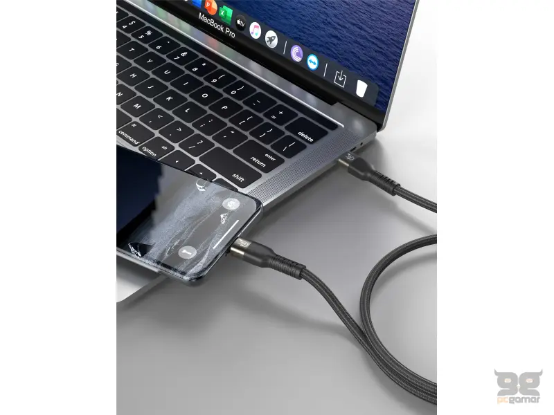 Swissten Kabl Data Video USB-C 4.0 – 240W, 40Gbps, 8K 60Hz, 1.5m Black