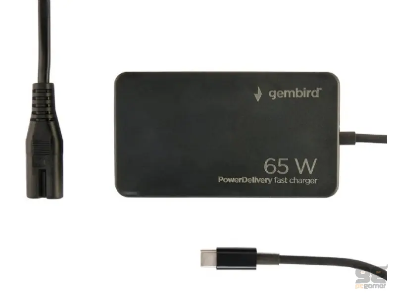 Gembird Punjac USB-C NPA-AC-PDQC65-01 - 65W