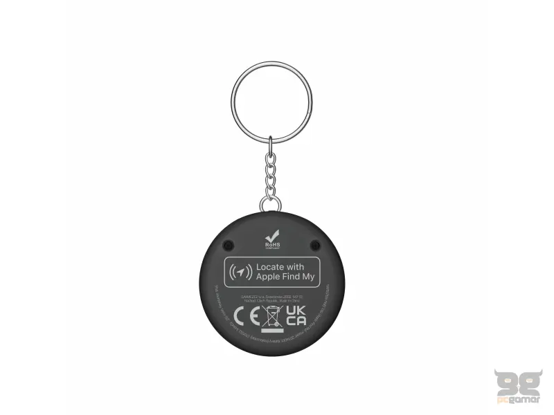Swissten Find Tag Smart Locator With Apple Find My Function - Black