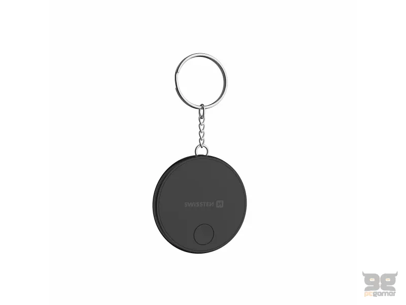 Swissten Find Tag Smart Locator With Apple Find My Function - Black