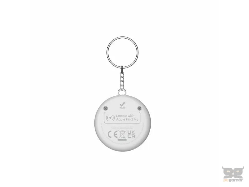 Swissten Find Tag Smart Locator With Apple Find My Function - White