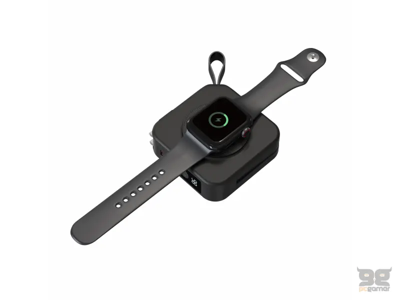 Swissten Powerbank All-In-One Pro with Exchangeable Plugs (US, EU, UK) 10000 mAh 20w - Black