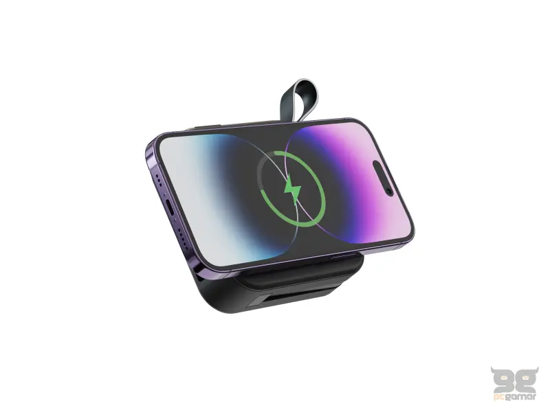 Swissten Powerbank All-In-One Pro with Exchangeable Plugs (US, EU, UK) 10000 mAh 20w - Black