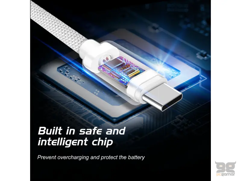 Swissten Data kabl Textile USB / USB-C 1.2m Silver