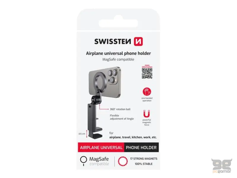Swissten Holder universal AIRPLANE MagSafe
