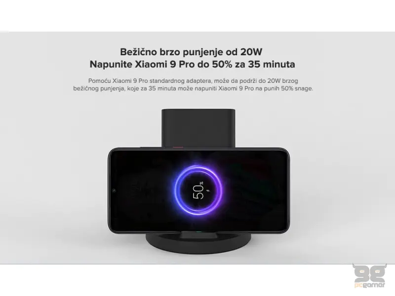 MI 20W Wireless Charging Stand