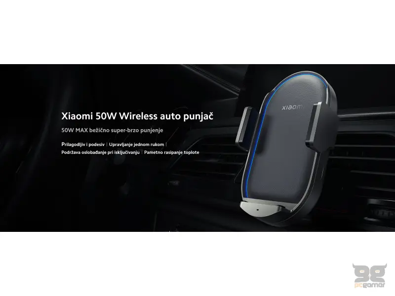 Xiaomi 50W Wireless Car Charger