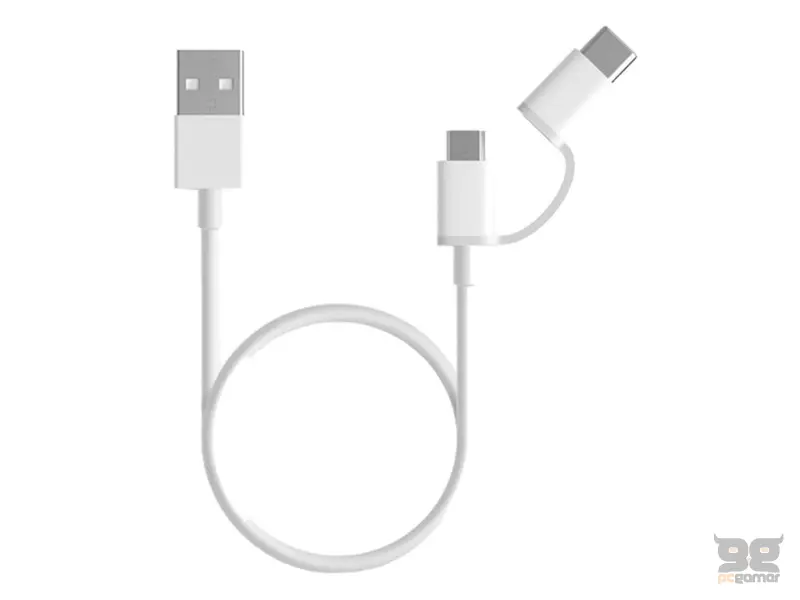 MI 2-IN-1 USB CABLE (MICRO USB TO TYPE C) 30CM