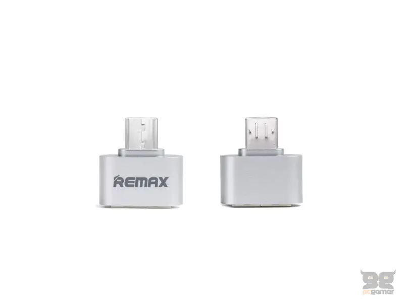 REMAX RMM-018 Micro USB OTG adapter sivi 