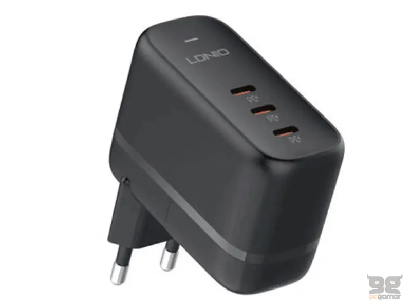 LDNIO Q367 65W Tip C punjač crni 