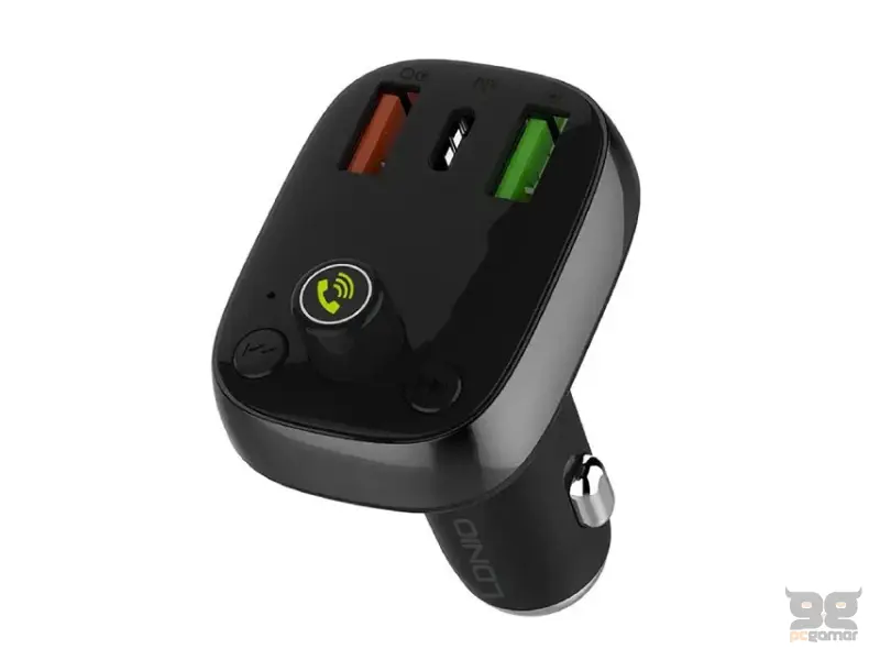 LDNIO C704Q FM Transmiter + 30W QC Auto punjač crni 