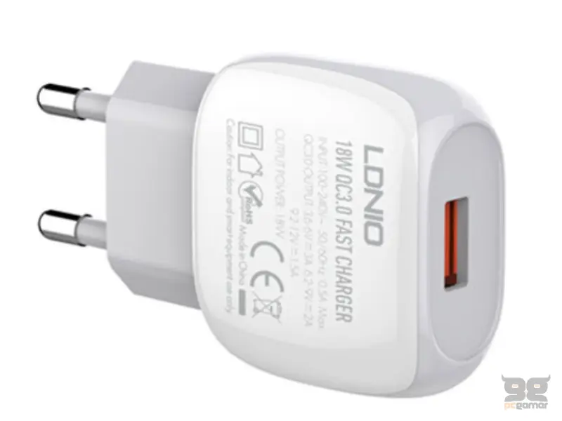 LDNIO A1306Q QC 3.0 18W punjač + kabl Micro 