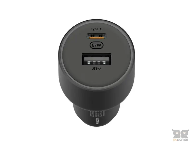 XIAOMI 67W auto punjač (USB-A + Type-C) BHR6814GL 