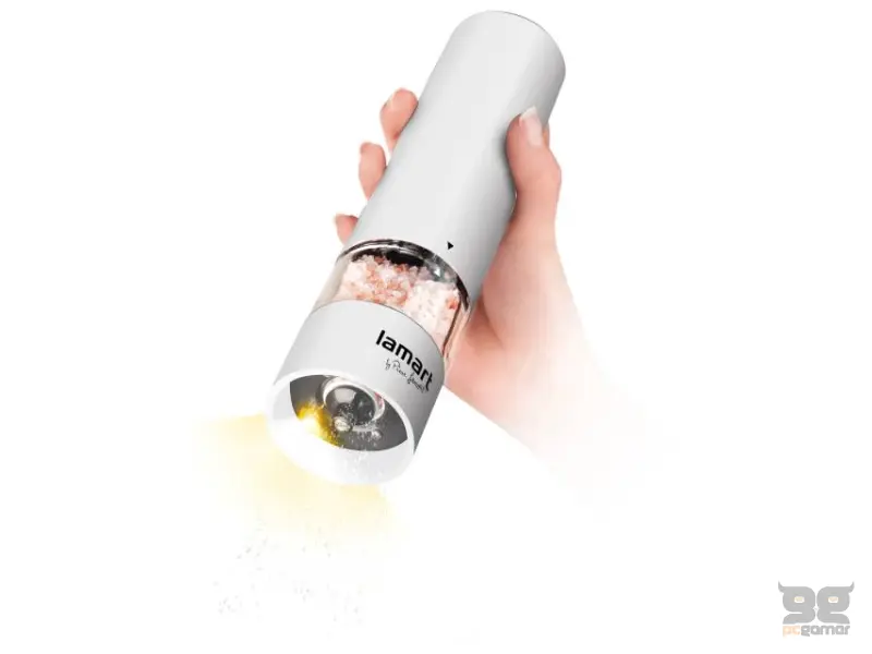 LAMART LT7062 električni mlin za začine beli 