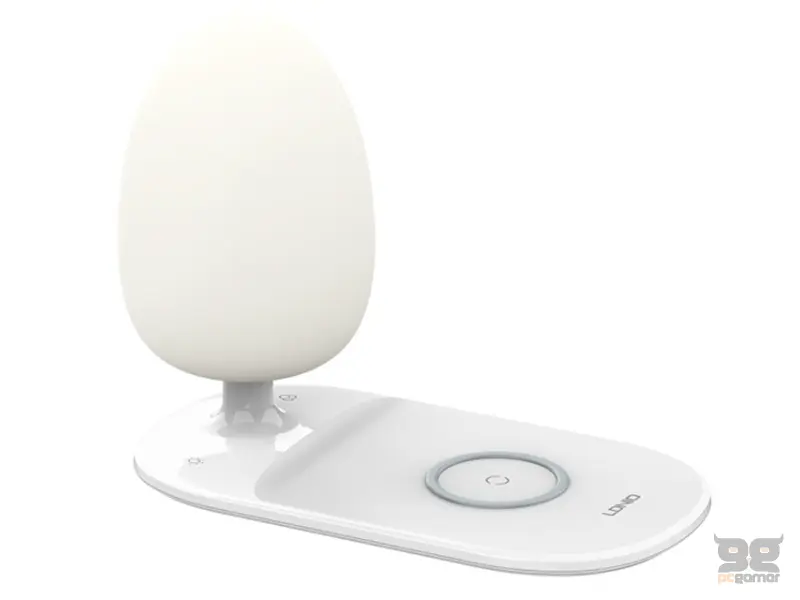 LDNIO Y3 RGB Stona Lampa sa Wireless punjenjem bela 