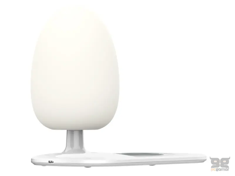 LDNIO Y3 RGB Stona Lampa sa Wireless punjenjem bela 