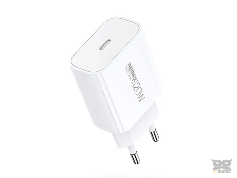 REMAX RP-U133 Tip C 20W punjač beli 