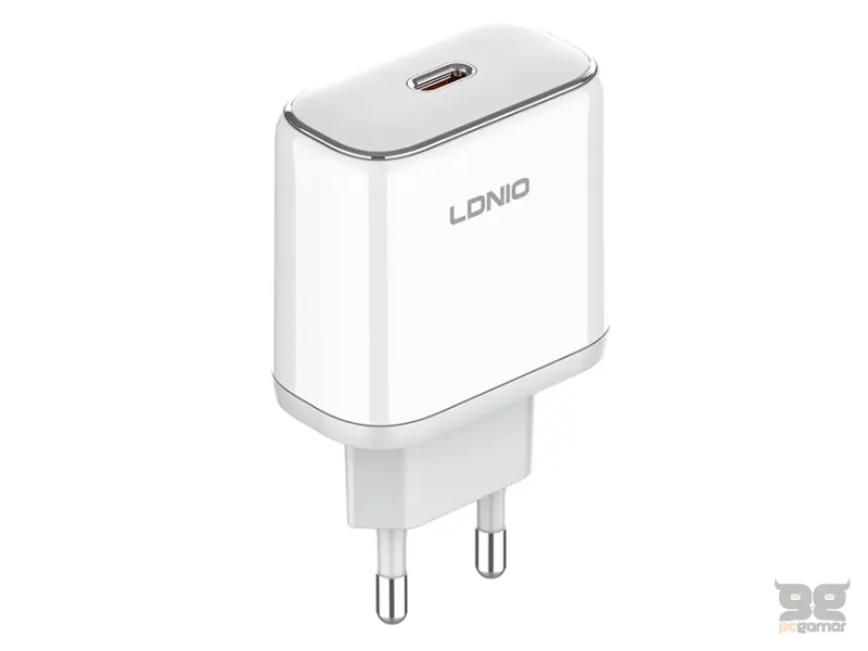 LDNIO Q1415 45W USB Tip-C na USB Lightning(iPhone) punjač beli 