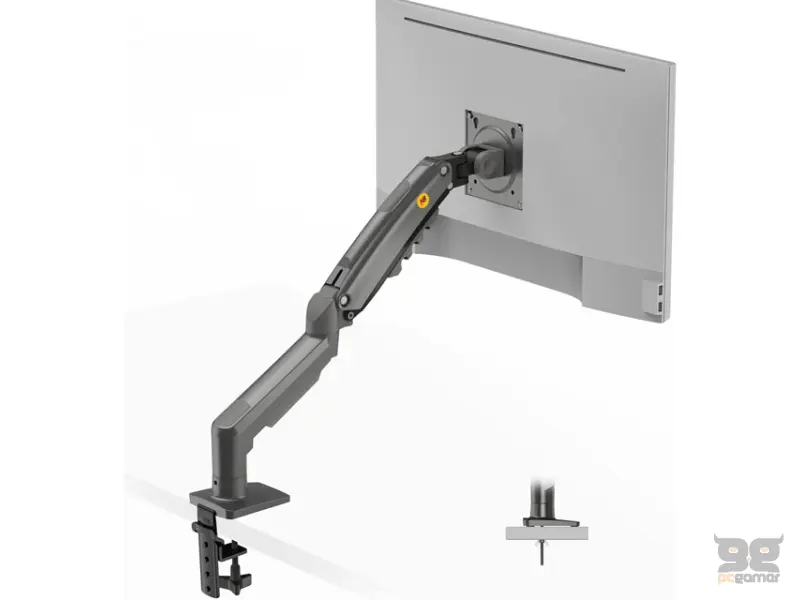 NORTH BAYOU F80 stoni nosač za monitor mat crni 17-30 inča 