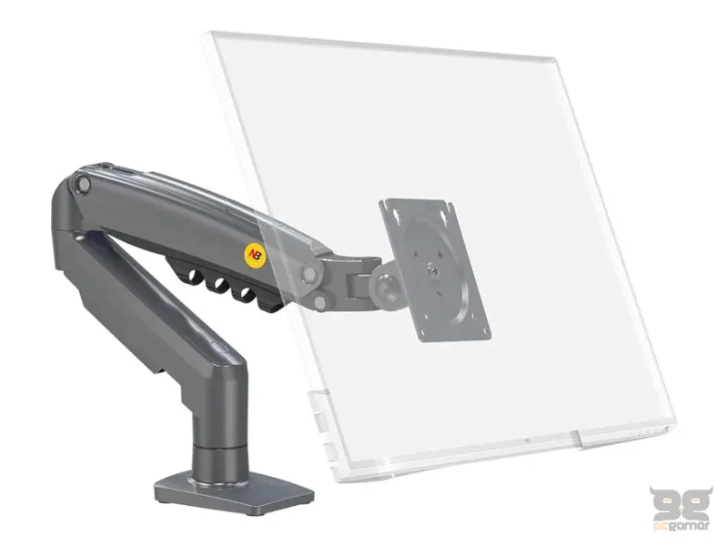 NORTH BAYOU F80 stoni nosač za monitor mat crni 17-30 inča 