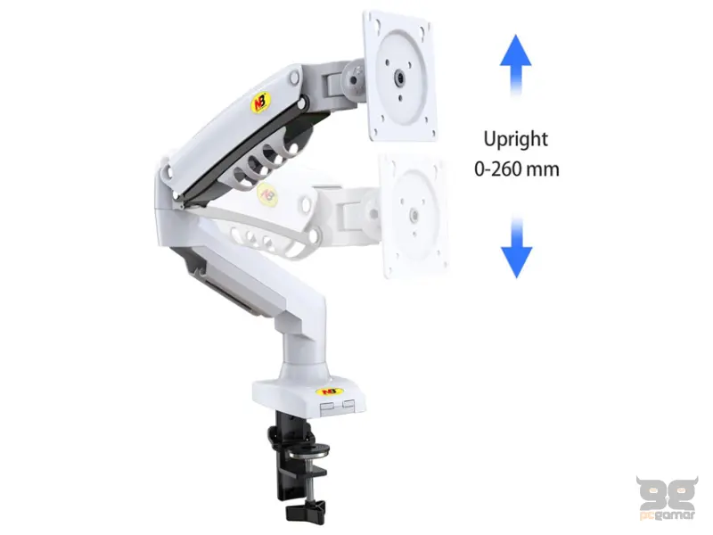 NORTH BAYOU F80 stoni nosač za monitor beli 17-30 inča 