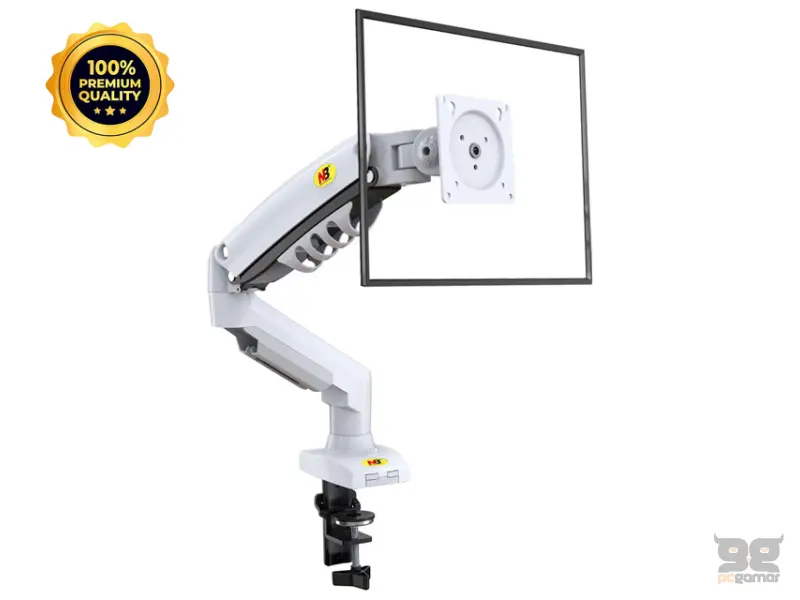 NORTH BAYOU F80 stoni nosač za monitor beli 17-30 inča 