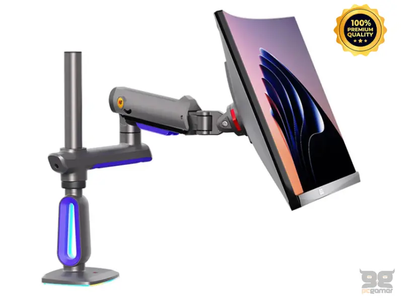 NORTH BAYOU G80 Gaming stoni nosač za monitor mat crni 