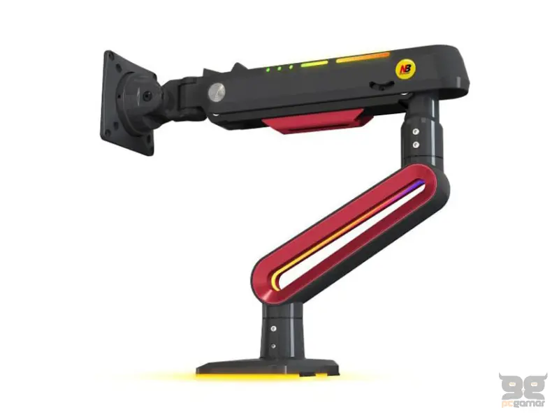 NORTH BAYOU L60 Gaming stoni nosač za monitor mat crni 