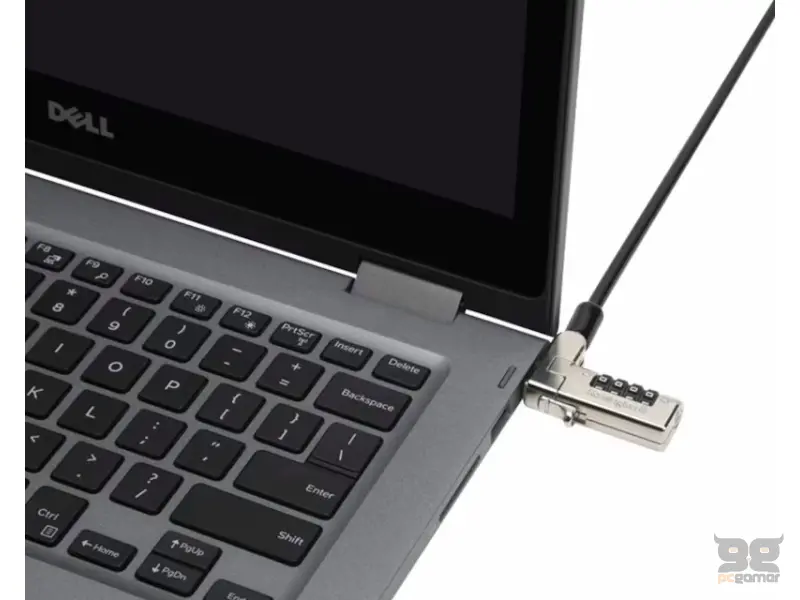 DELL N17 Combination Lock for Wedge-Shaped Slots 