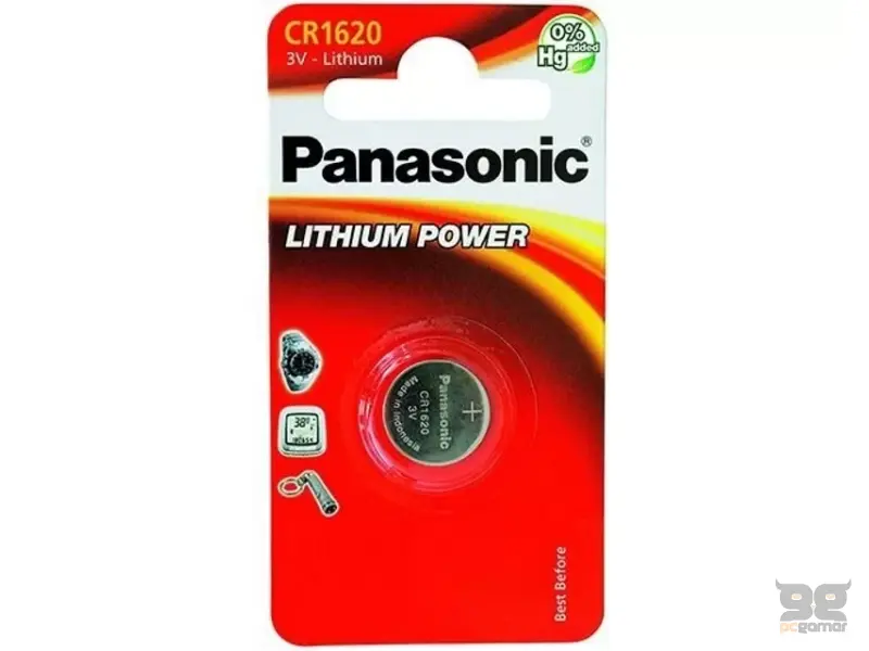 PANASONIC Baterija Lithium Coin 220mAh 3V 1kom (CR-1620L/1BP) 