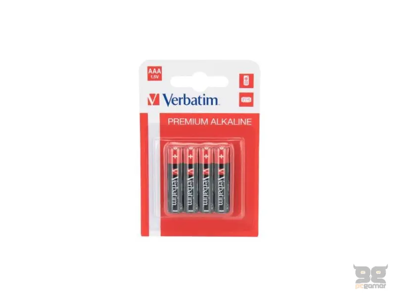 VERBATIM Baterija AAA LR3 1.5 #49920-46  4/1 