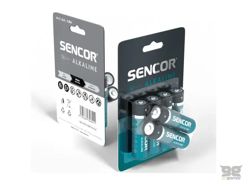SENCOR SBA LR6 (4+2 kom) AA alkalne baterije 