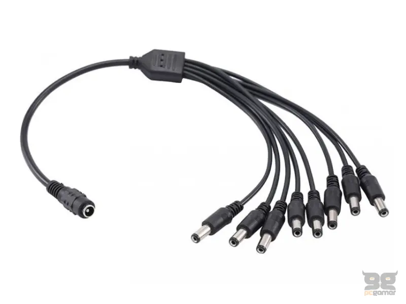 CERBERUS Konektor DC(M) 12V razdelnik 1-8 