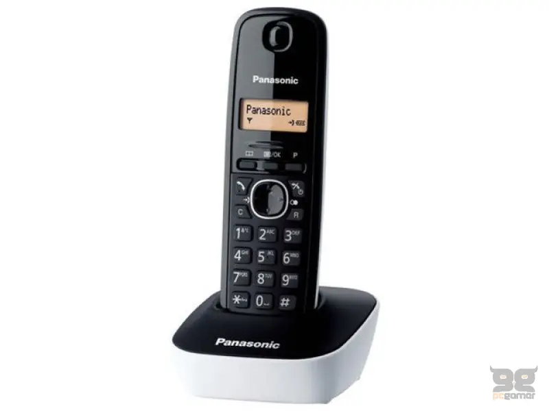 PANASONIC telefon KX-TG1611FXW crno-beli