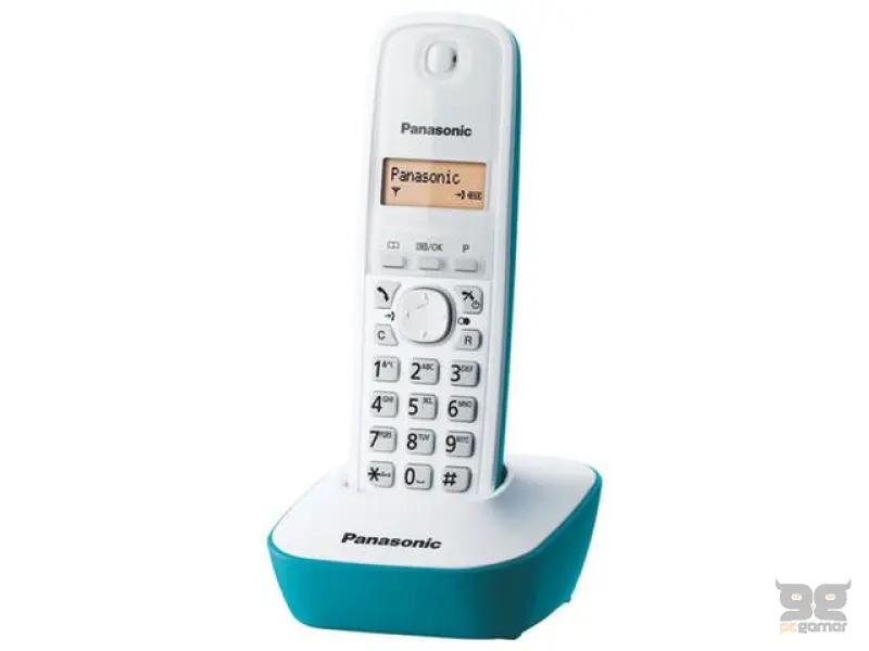 PANASONIC telefon KX-TG1611FXC belo-plavi