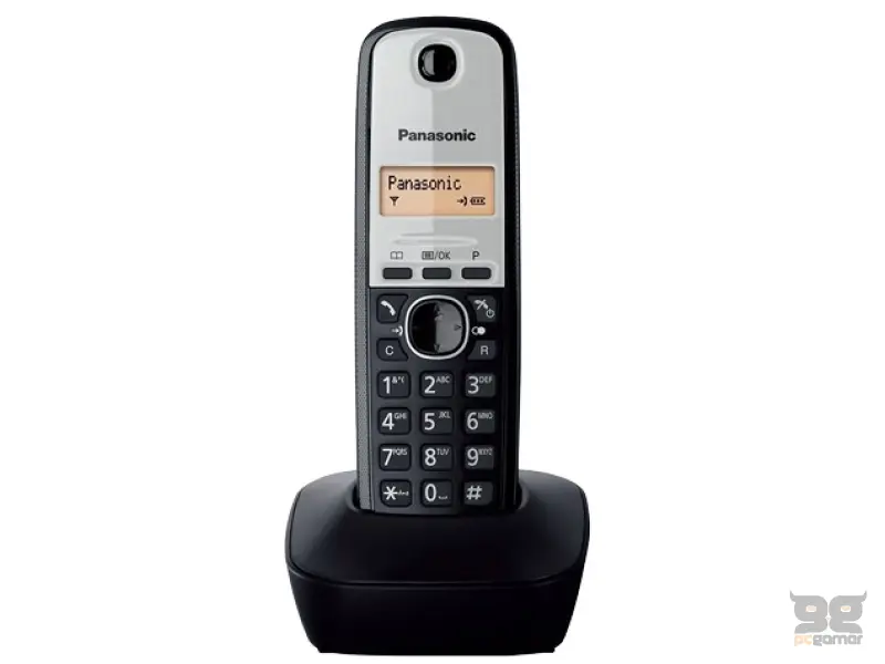 PANASONIC Fiksni telefon DECT KX-TG1911FXG crno-srebrni