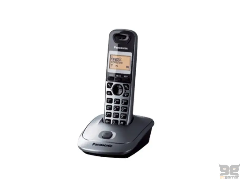 PANASONIC Fiksni telefon DECT KX-TG2511FXM metalik sivi