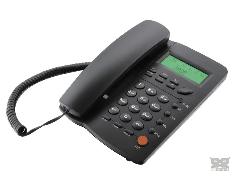 MeanIT Telefon žični stolni ST300 crni