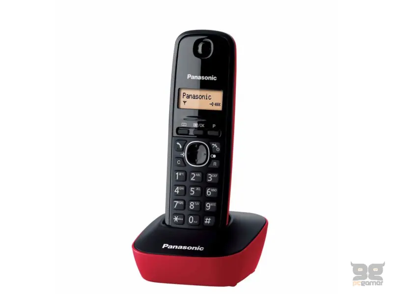 PANASONIC Telefon bežični KX-TG1611FXR crveni