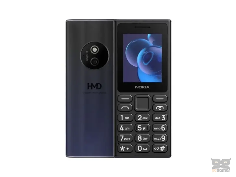 Nokia 110 DS black 2024 edition, type-C