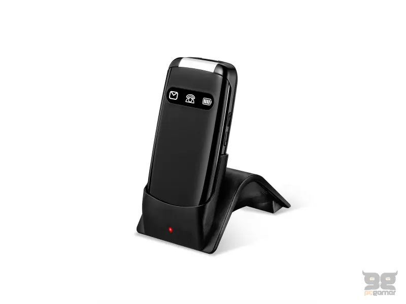 MeanIT Mobilni telefon SENIOR Flip Max-Crni