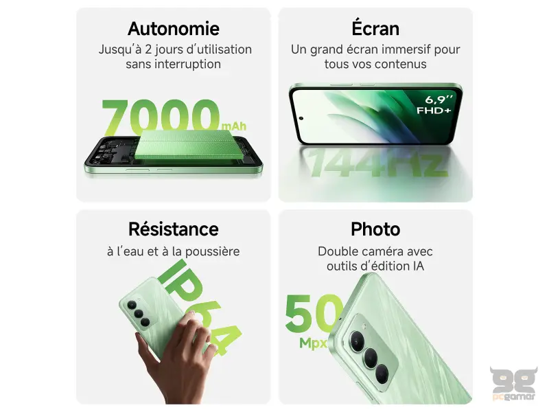 XIAOMI Redmi 15 5G 4GB/128GB, zelena